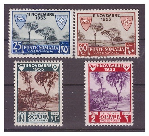 Somalia afis 1954 lebbrosari - somalia,