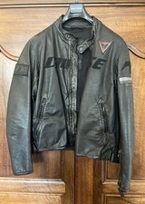Giacca in pelle da moto Dainese, taglia 50