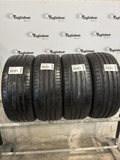 SET 4 GOMME 225/45R17 91W DOT2019  BRIDGESTONE POTENZA S001 USATO ESTIVO (*) RUN