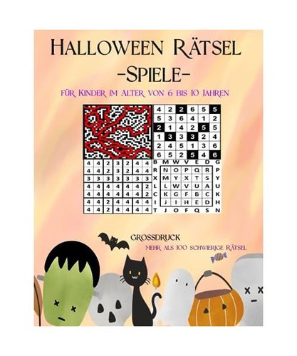 Halloween rätsel und spiele - halloween,