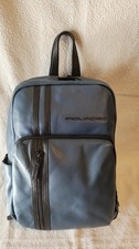 Zaino Piquadro Blu In Pelle
