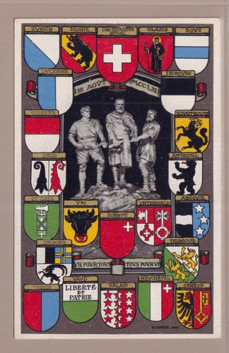 Svizzera stemmi dei cantoni - svizzera,