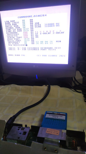 Commodore c16 diagnostic - commodore,