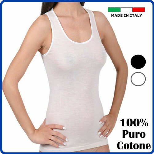 Canottiera intima cotone da - in,