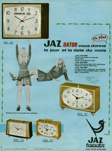 Publicité ancienne jaz dator - publicité,