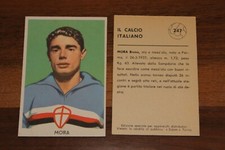 FIGURINE CARTONATE SIDAM 1959-60 - SAMPDORIA - MORA - N°247 - PERFETTA 