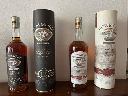 Bowmore whisky enigma cask - e,