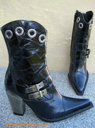 New rock boots martinique - new, blau