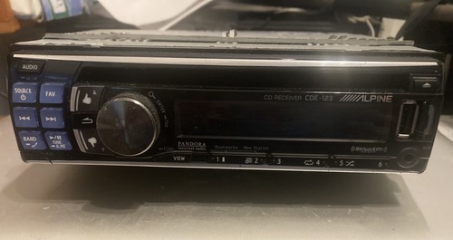 Alpine cde 123 radio usb - alpine, cde-123