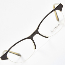 ?2000s occhiali MIKI NINN montatura ALAIN MIKLI marrone nero cat-eye Y2K?Donna