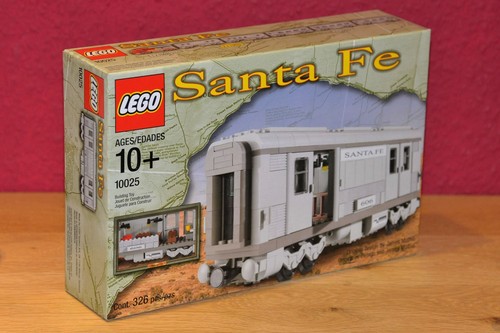 Lego 10025 santa vagone - lego, fe