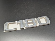 MERCEDES C180 C 180 LOGO SIGLA EMBLEMA FREGIO STEMMA SCRITTA BADGE TARGA NOME