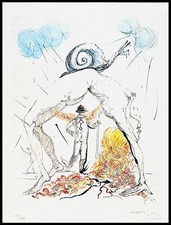 Salvador dali litografia coa - dali,