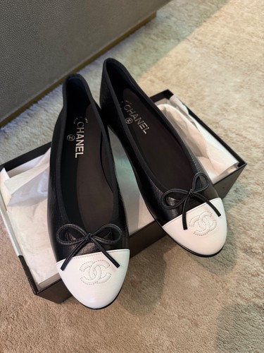 Ballerine chanel 26s - chanel, nere
