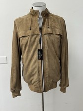 Giubbotto In pelle Scamosciata Fatto a Mano artigianale