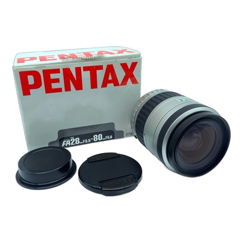 Pentax smc - pentax, pentax-fa