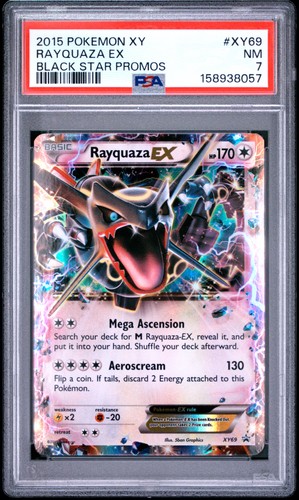 Pokemon shiny rayquaza xy69 - shiny, ex