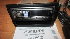 Autoradio radio Alpine CDA-9857R iPod mp3 RDS CD KCA-420i