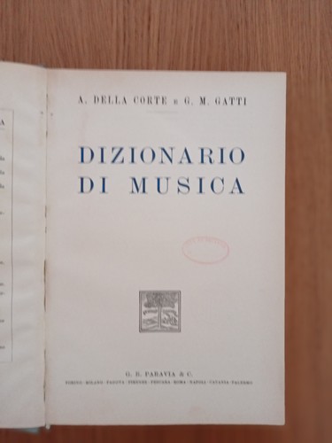 Dizionario musica - di,