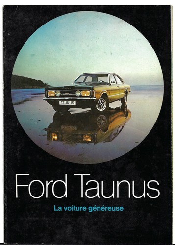 Ford taunus 1971 brochure - ford,