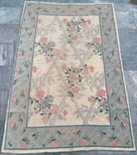 Tappeto 4x6 vintage francese