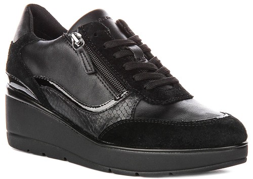 Geox ilde flatform lace up - geox, d