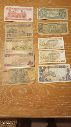 Vendo lotto banconote - , estere
