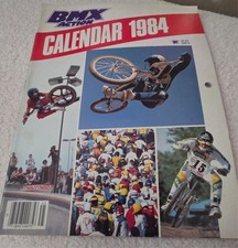 BMX ACTION 1984 CALENDAR