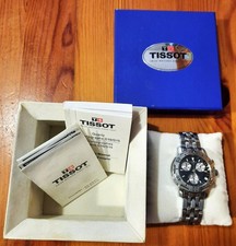 Orologio Uomo Tissot 1853 QUARZ CHRONOGRAF PRS200 usato con scatola e istruzioni