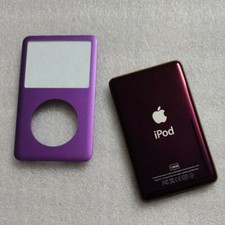  Custodia anteriore IPod Classic viola + kit ricambio cover posteriore sottile/spessa