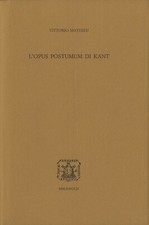 MATHIEU L’“Opus postumum” di Kant