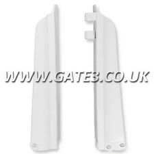 YAMAHA WR 426 F 2001-2002 protezioni forcella anteriore inferiore in plastica bianca Polisport