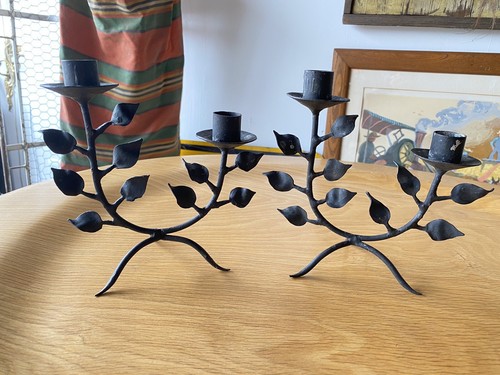 Vecchio candelabro vintage - , in