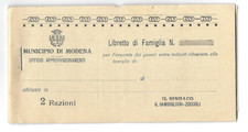 MUNICIPIO DI MODENA TESSERA