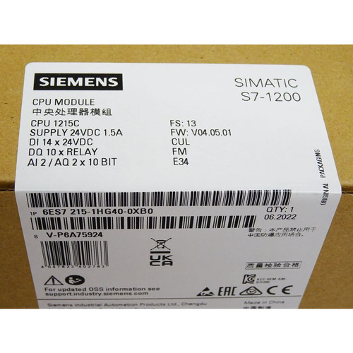 Cpu siemens 1200 - siemens, s7-1200