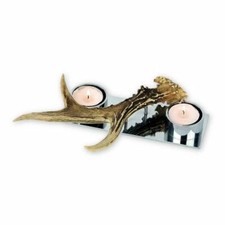 Candeliere con vero corno di