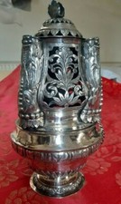 Grandioso  Turibolo ,  punzonato   Argento  Genova 1600/1700 pezzo UNICO