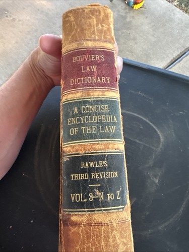 Antique 1914 bouvier law - 1914,