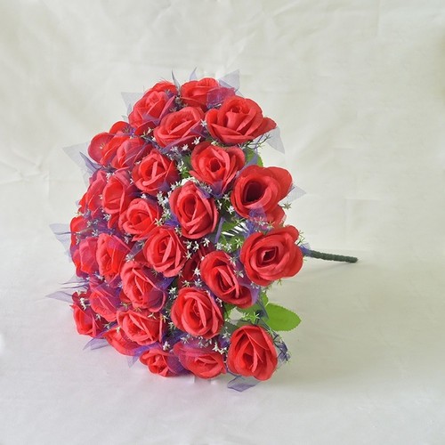 Bouquet rose seta 36 - di, in