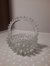 Cesto Barovier E Toso Rostrato In Vetro Di Murano Vintage