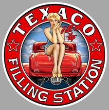 Sticker texaco carburant texas - sticker,