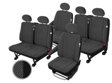 Mercedes Vito W639 Tessuto Rivestimenti Sedili Coprisedili 6 Posti Nero