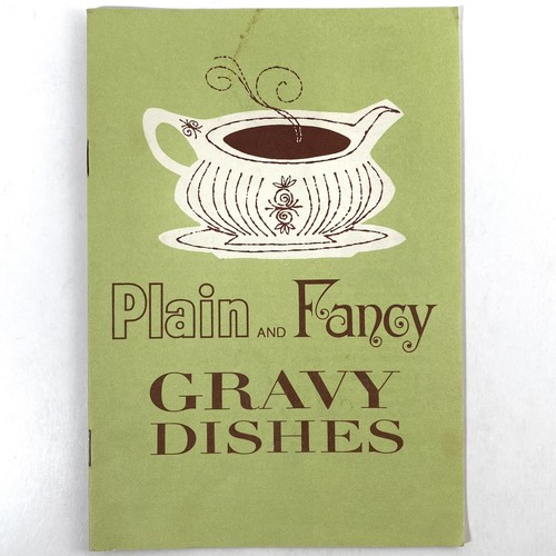 Plain fancy gravy dishes - gravy,