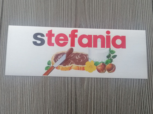 Adesivo nutella originale - adesivo,