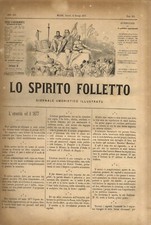 SPIRITO (LO) Folletto. Giornale umoristico illustrato. Anno XVII: 1877. Dal f...