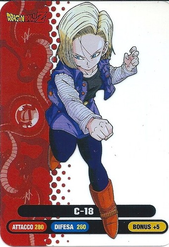 Dragon ball 2020 lamincards - z,