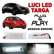 LUCI TARGA LED PER Alfa Romeo GIULIETTA, MITO, 147, GT, BRERA, 156, 159, CANBUS