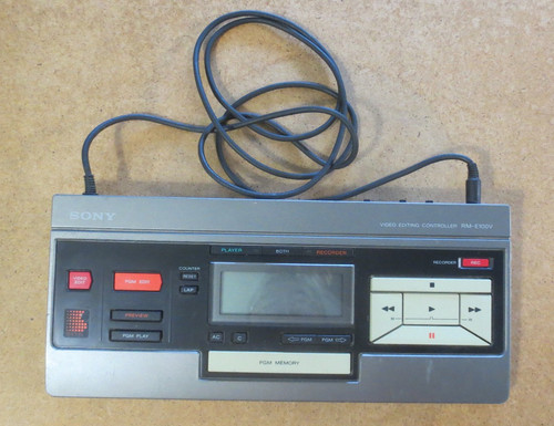 Vintage sony video - vintage, editing