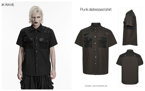 Punk rave men gothic - gothic,