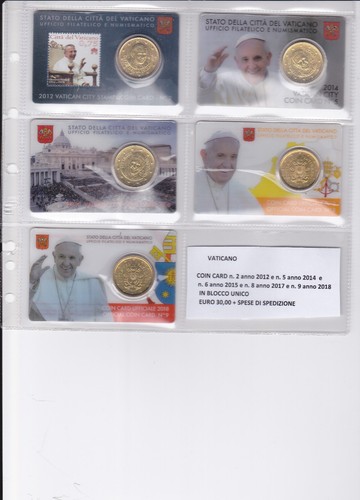 Stamp coin card vaticano - stamp, vaticano: